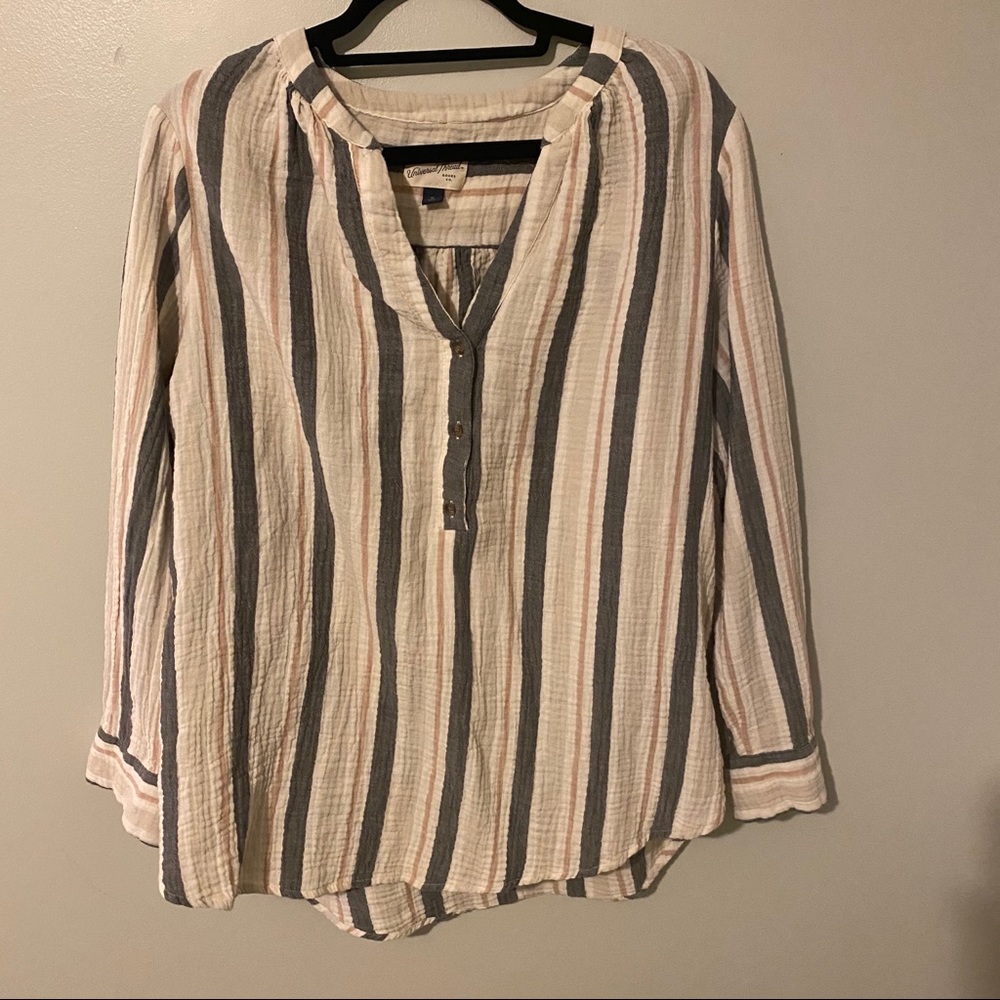 Universal Thread Striped Button Down - image 1
